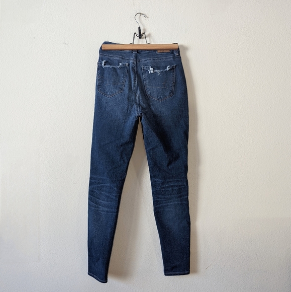 American Eagle The Dream Jean Curvy Hi Rise Jeggings 00 - Picture 4 of 8